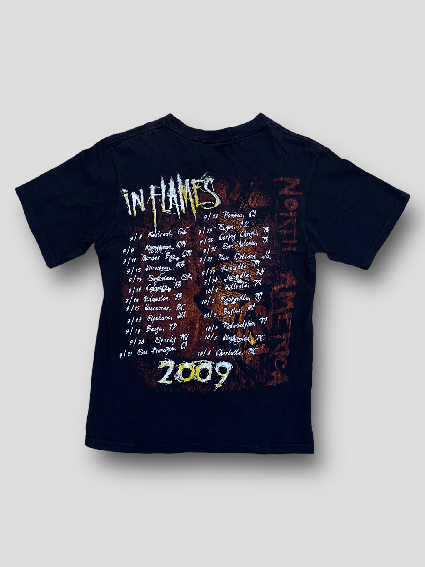 In Flames 2009 Kiertue T-Paita (S)