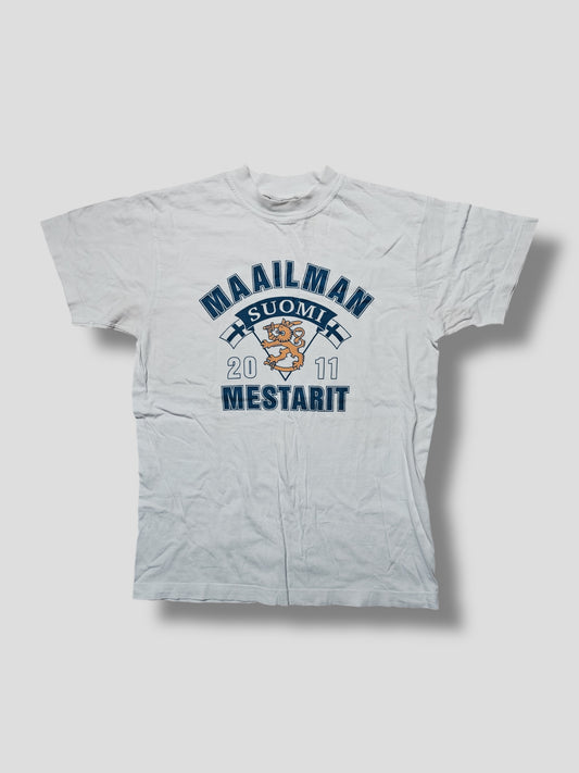 Suomi 2011 Maailmanmestarit T-Paita (S)