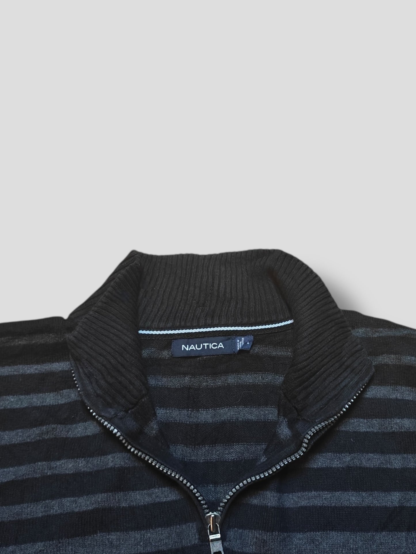 Nautica 1/4 Zipper Neule (L)