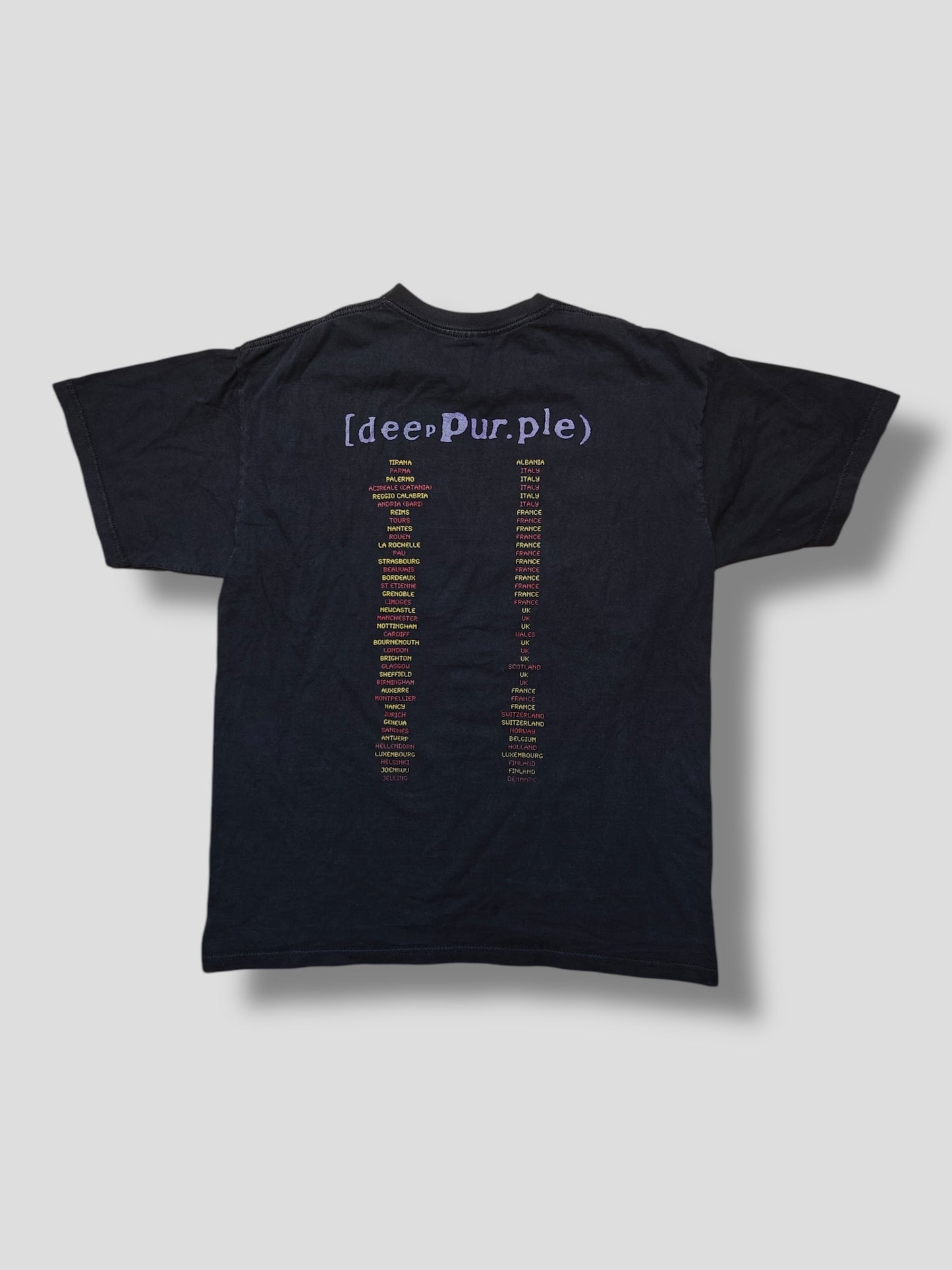 Deep Purple 2007 World Tour T-Paita (M/L)