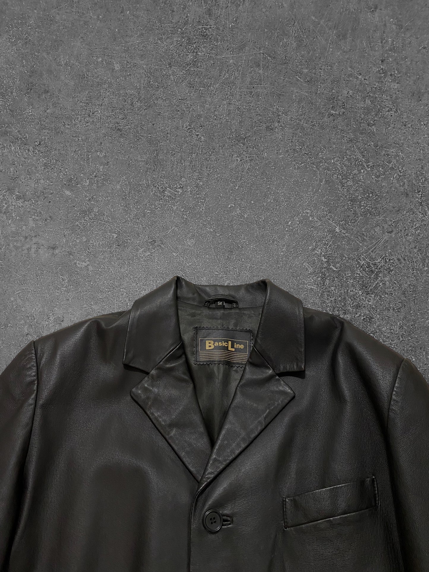 Vintage Nahkatakki (L/XL)