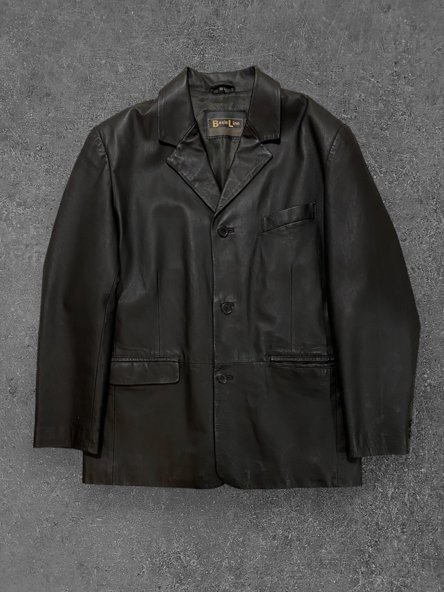 Vintage Nahkatakki (L/XL)
