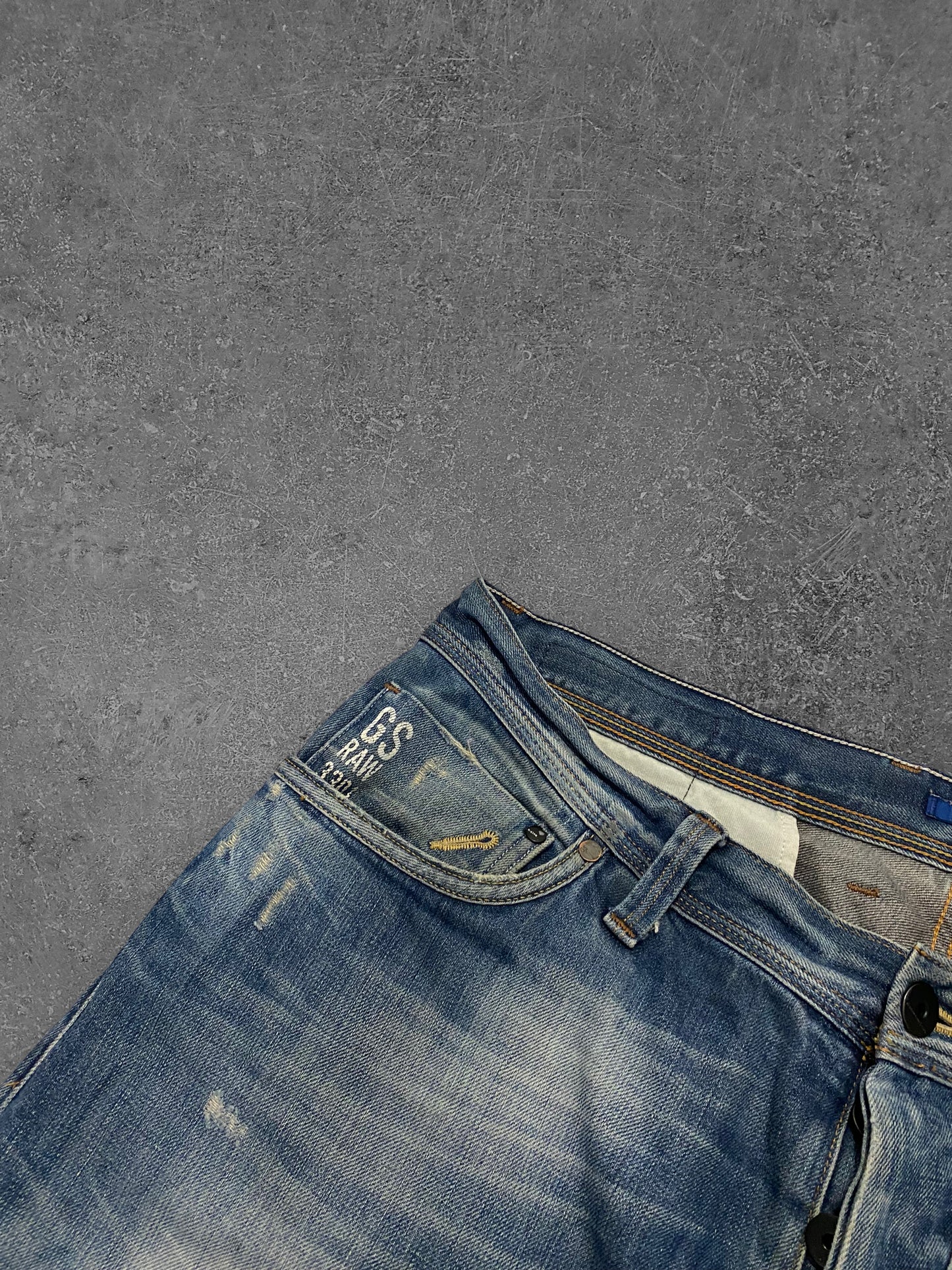 GS Raw 3301 farkut (W36, L32)