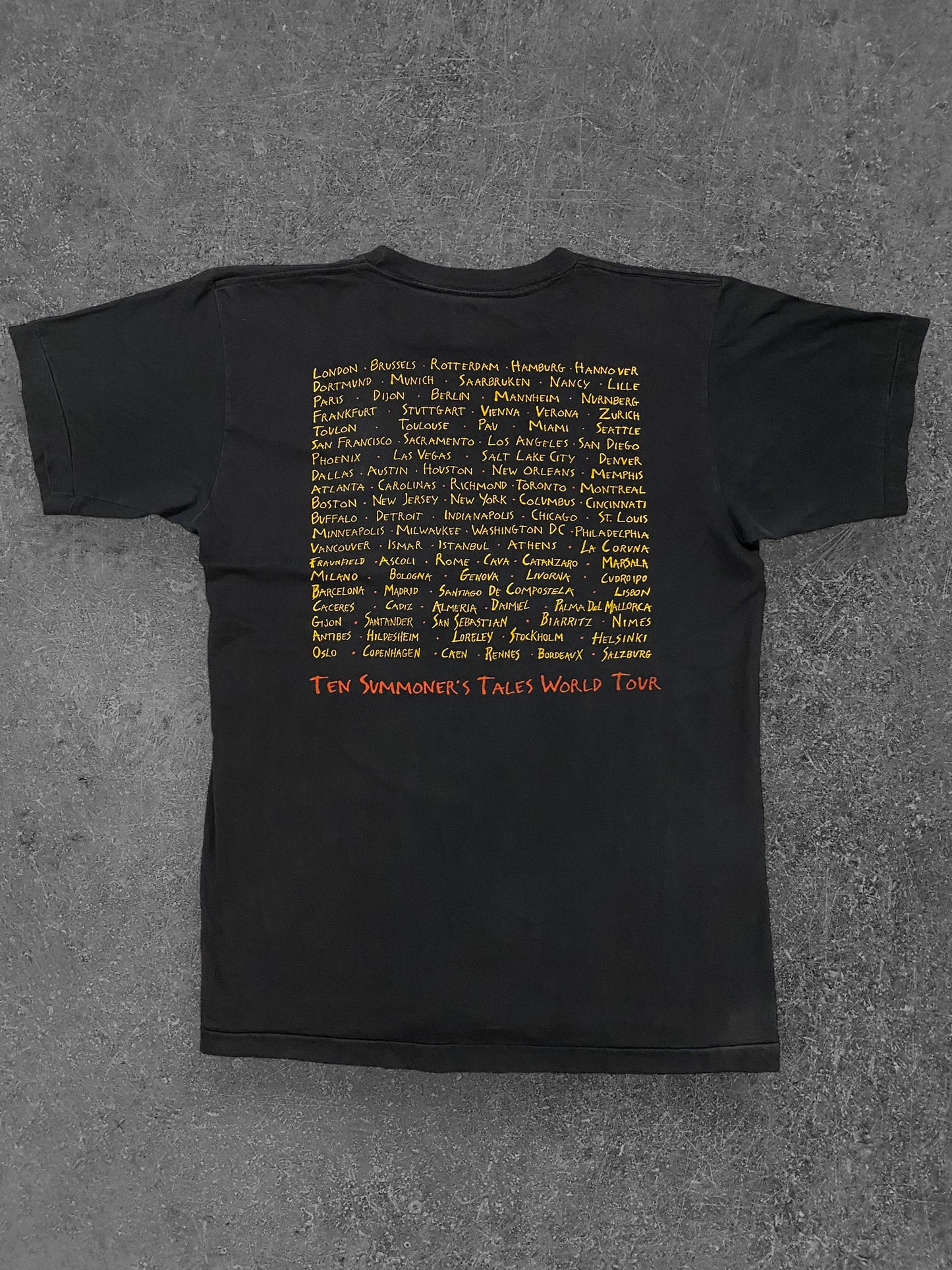 Vintage Sting Ten Summoner's Tales Tour T-Paita (XL)