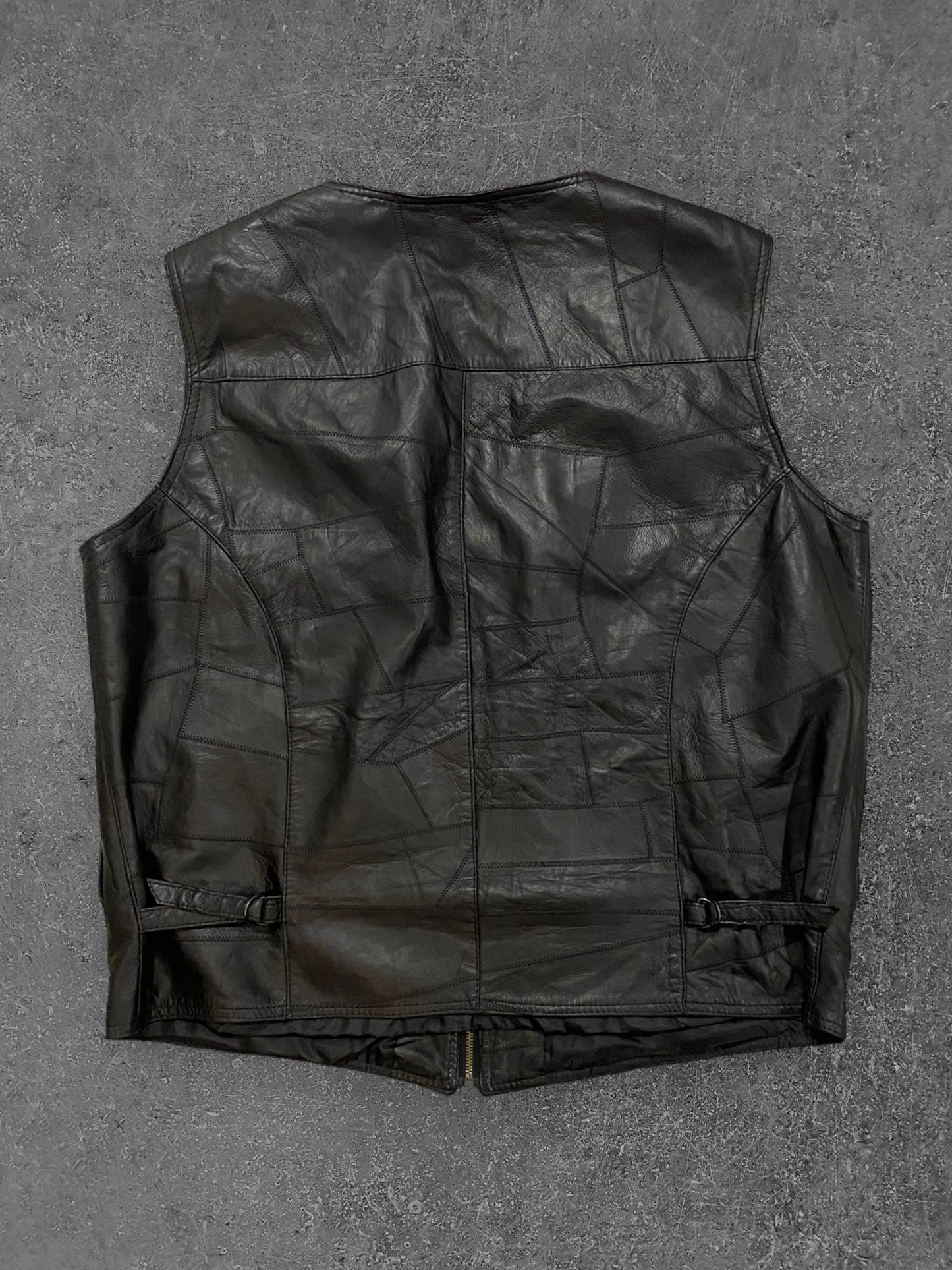 Vintage Tedar Nahkaliivi (XL)