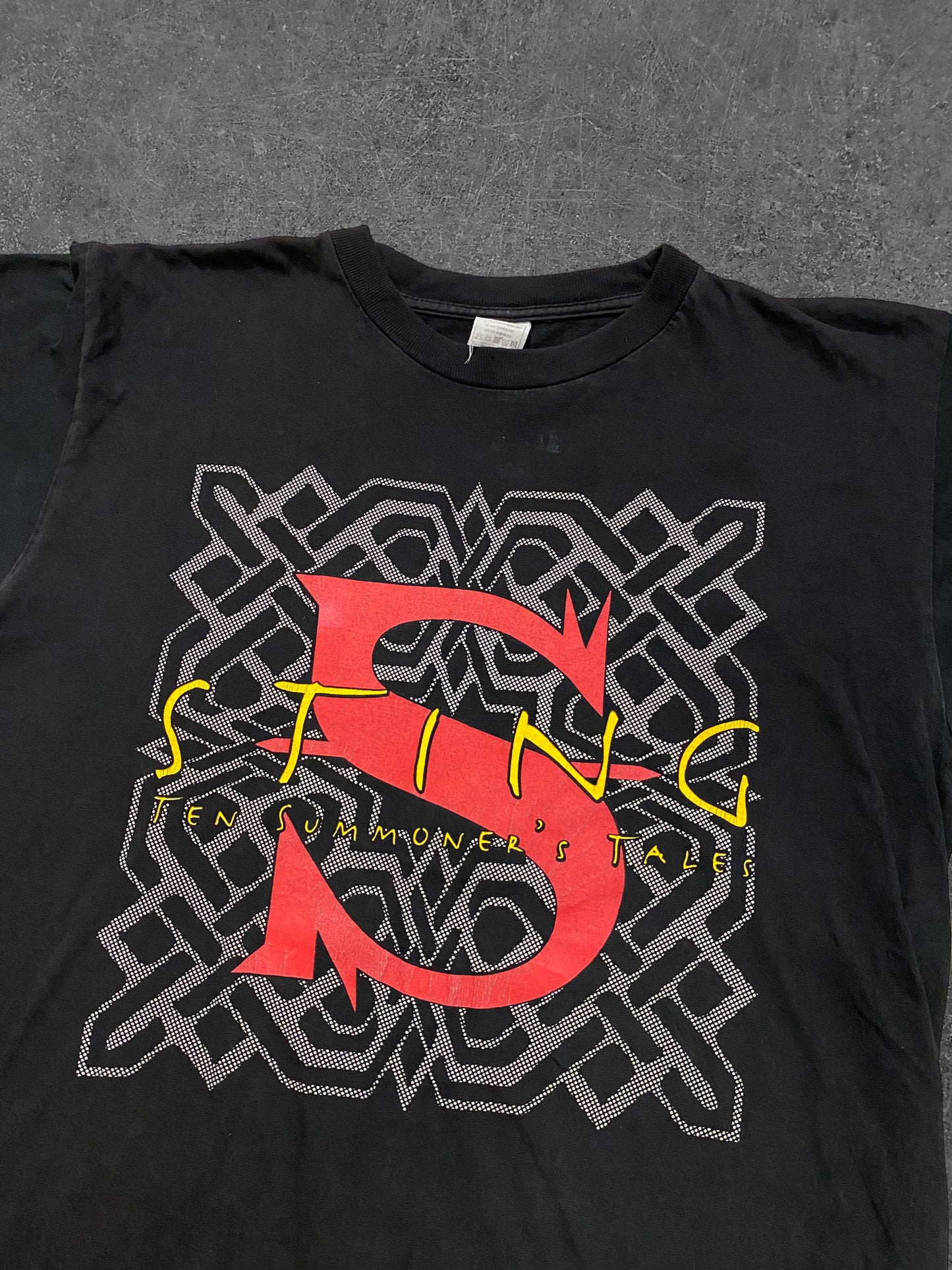 Vintage Sting Ten Summoner's Tales Tour T-Paita (XL)