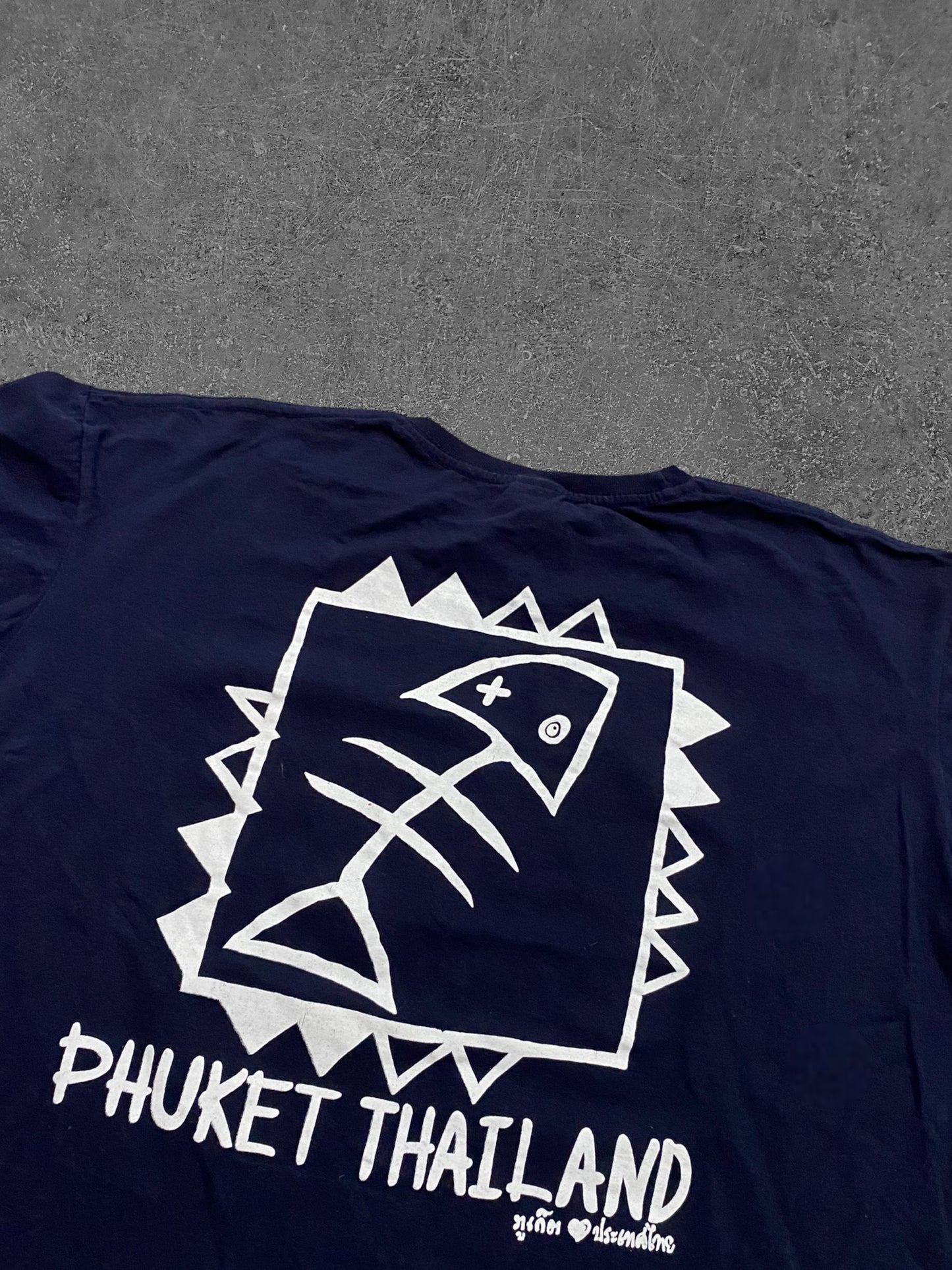 Phuket Thailand Vintage T-paita (L)