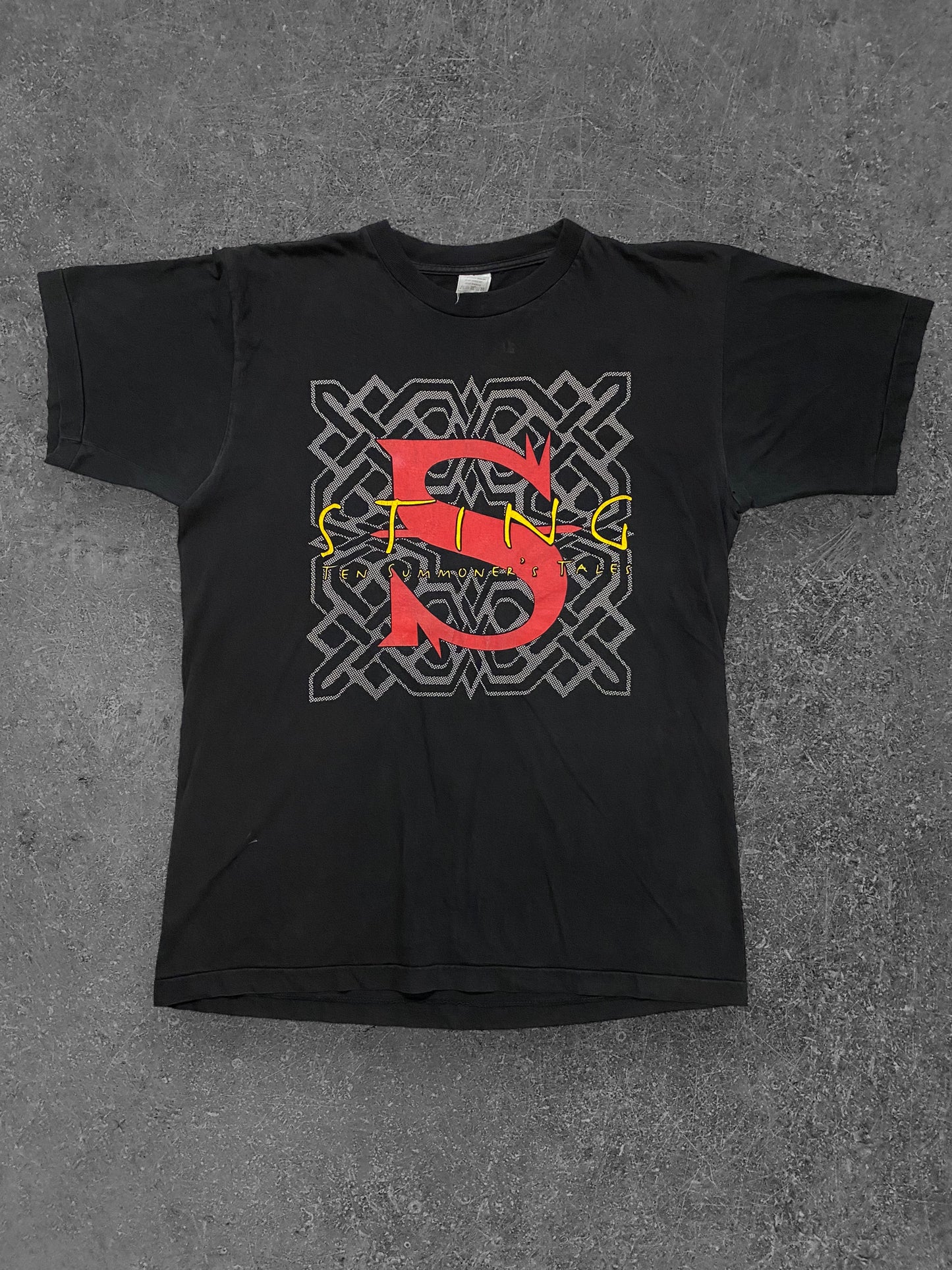 Vintage Sting Ten Summoner's Tales Tour T-Paita (XL)