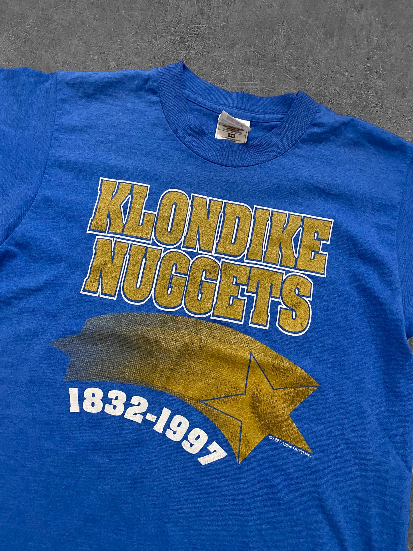 Klondike Nuggets Vintage T-paita (XS)