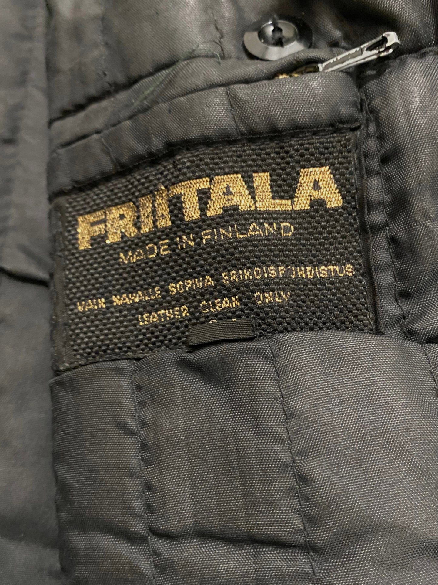 Friitala Vintage Nahkatakki (XL)