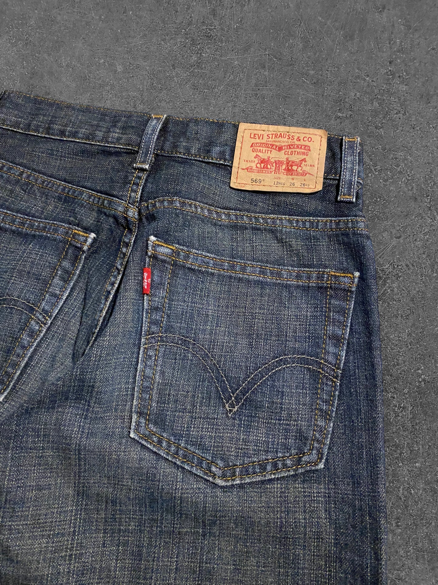 Levis 569 Farkut (W26 L26)