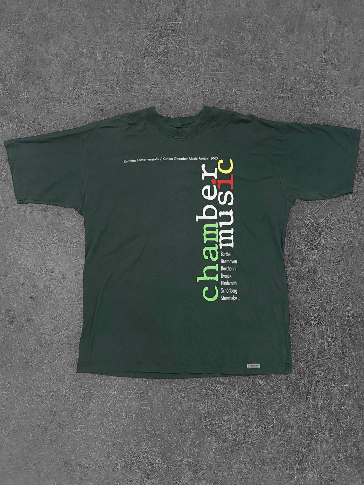 Vintage Kuhmon Kamarimusiikki 1997 T-Paita (L/XL)