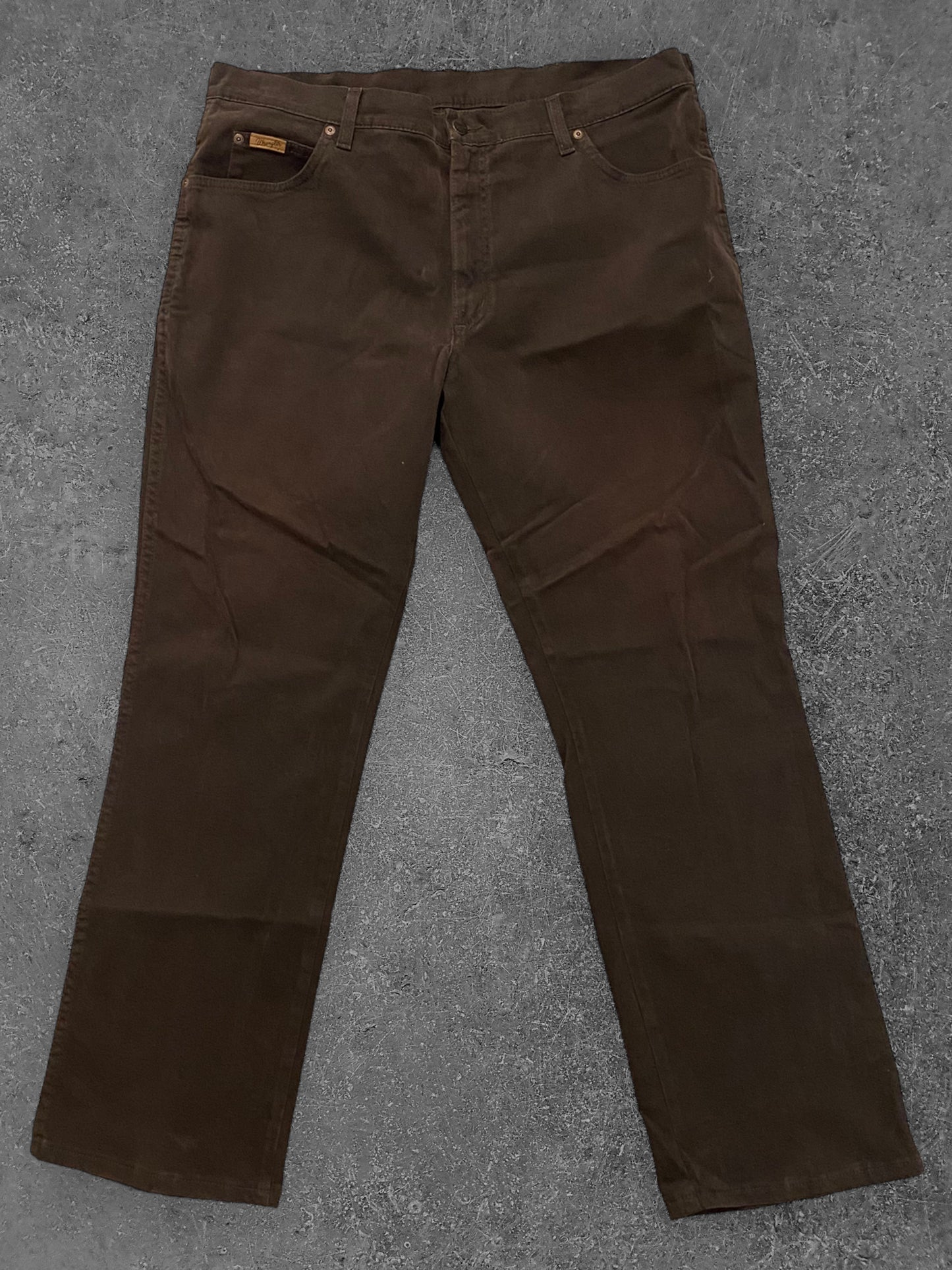 Ruskeat Wrangler Farkut (W38, L30)