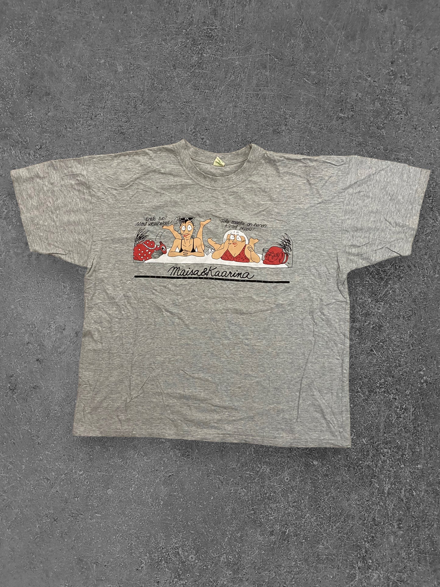 Maisa&Kaarina Vintage T-Paita (XL)