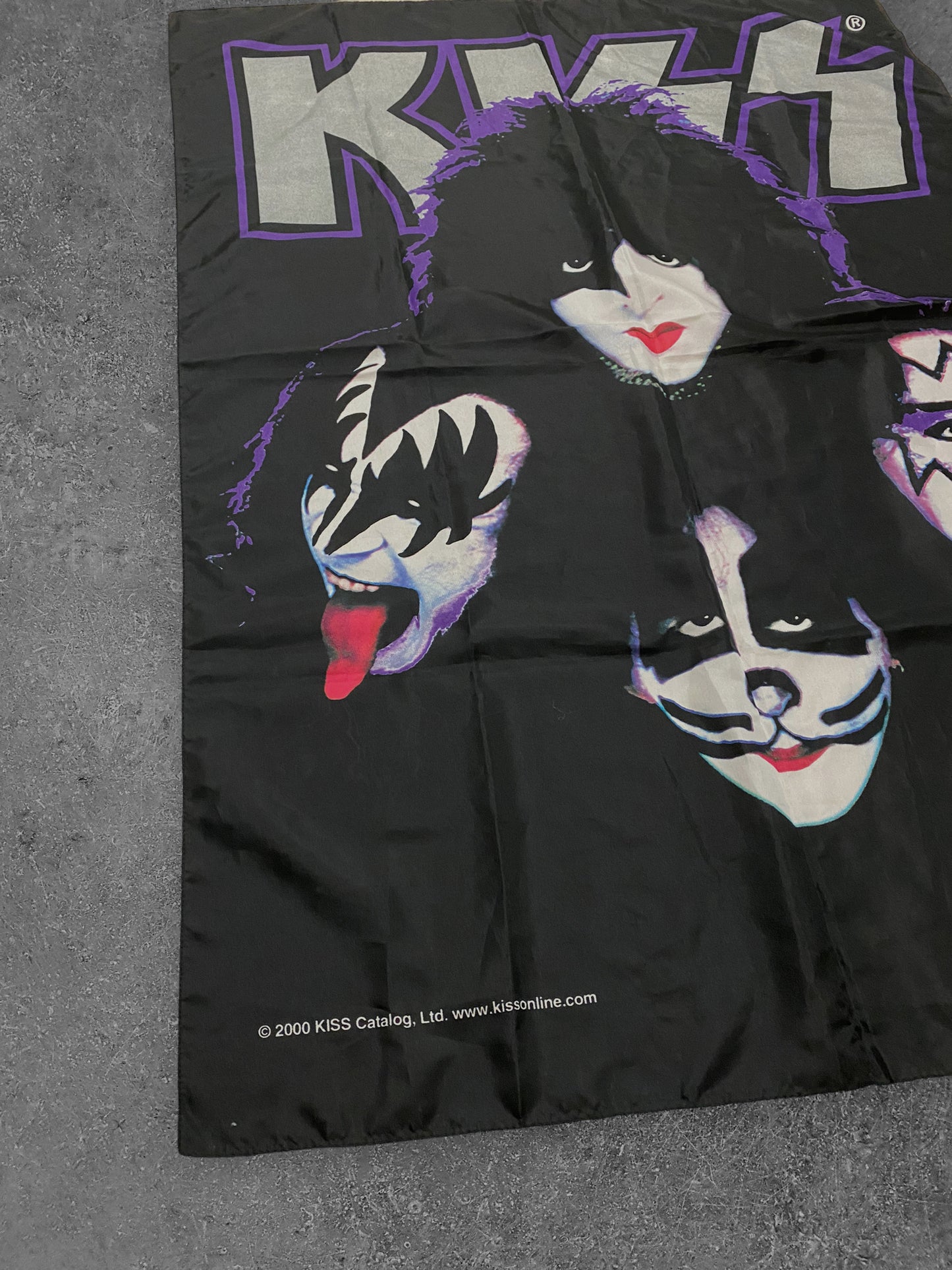 KISS Vintage Seinälippu