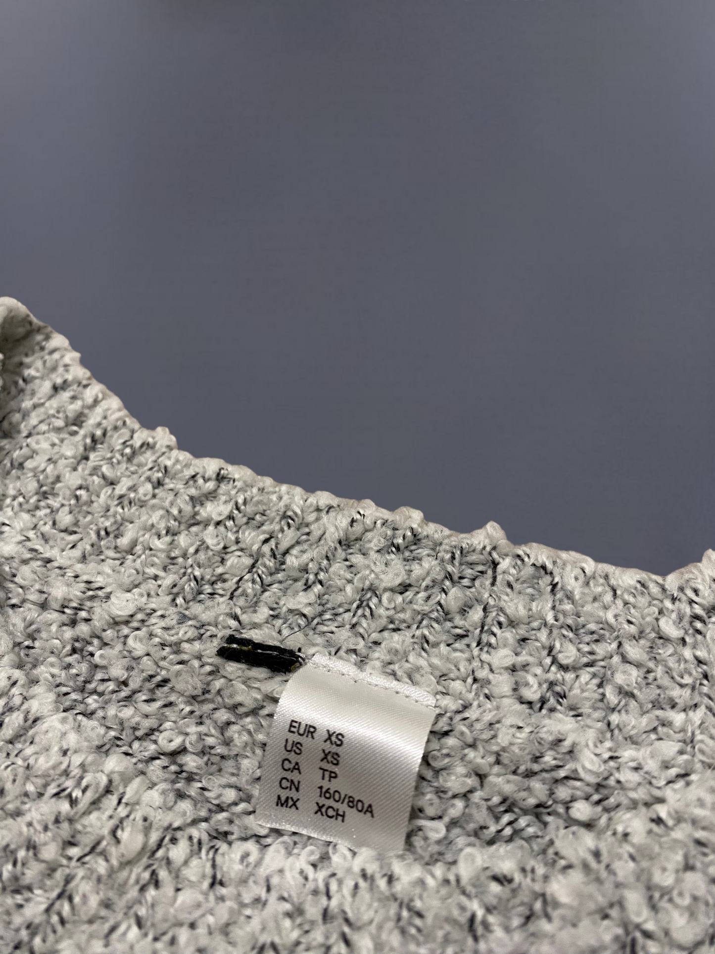 Harmaa Neule (XS)