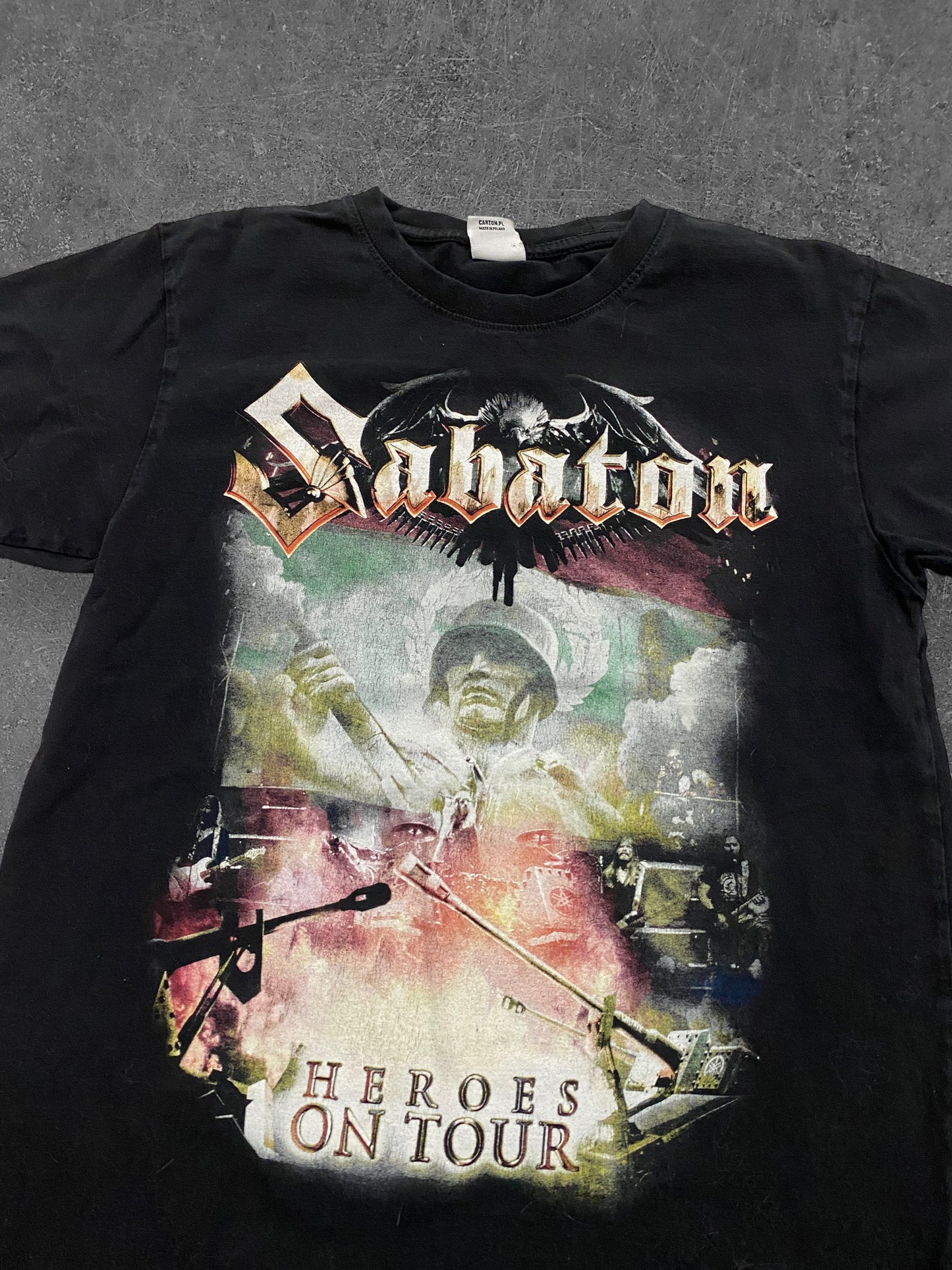 Sabaton 2016 Europe Tour Bändipaita (S)