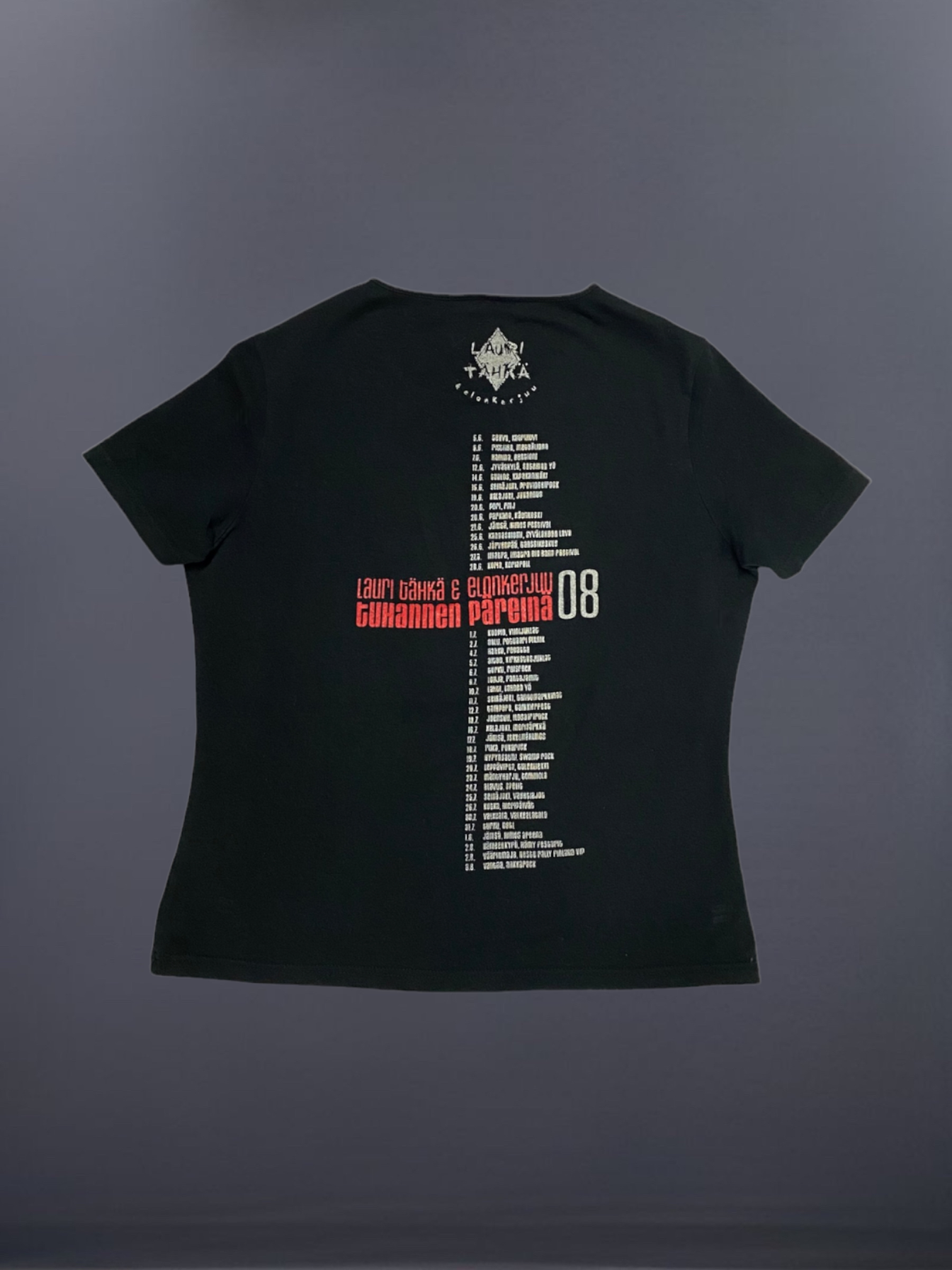 Lauri Tähkä & Elonkerjuu T-paita (L/XL)