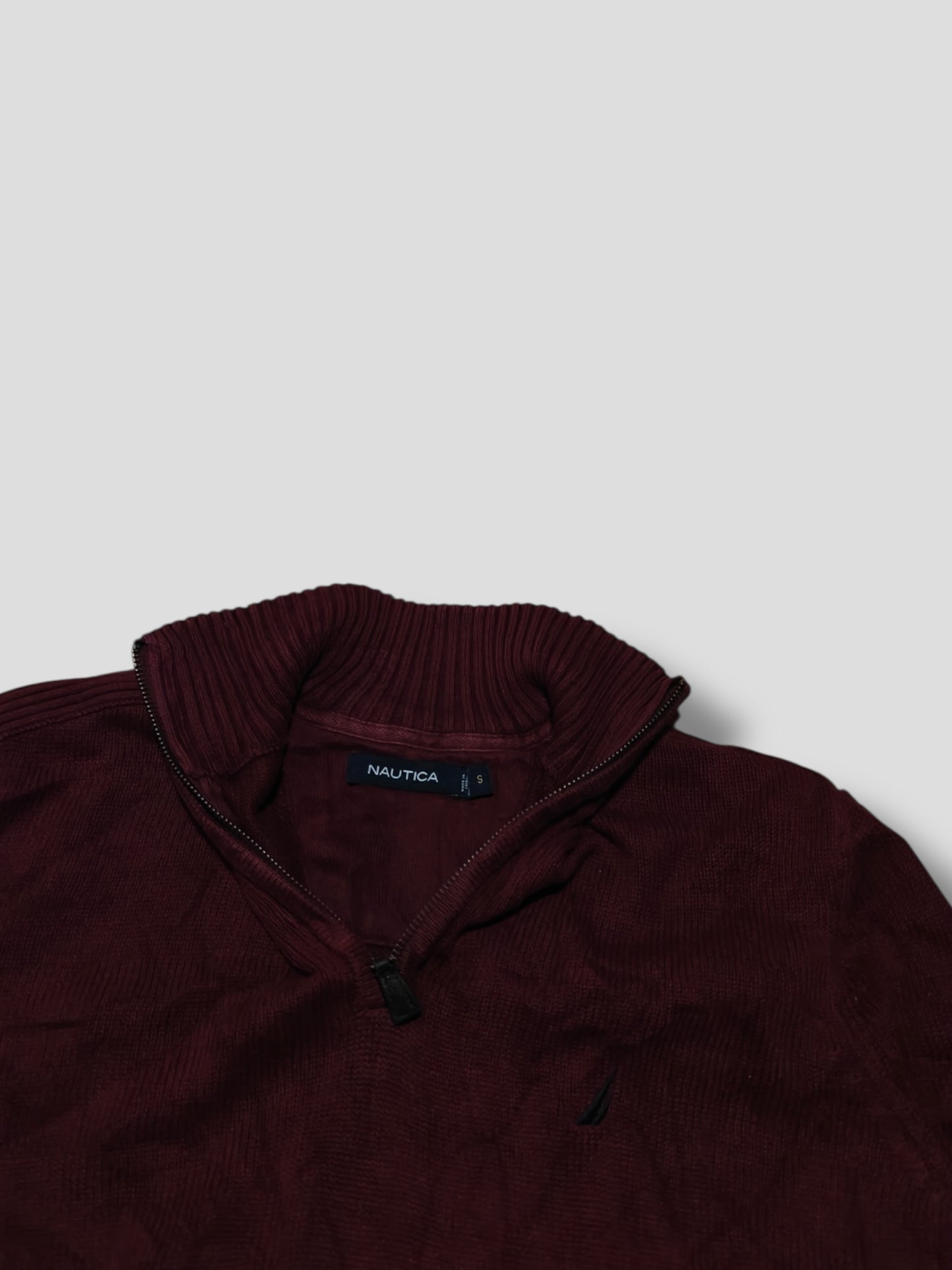 Nautica 1/4 Zipper Neule (S)