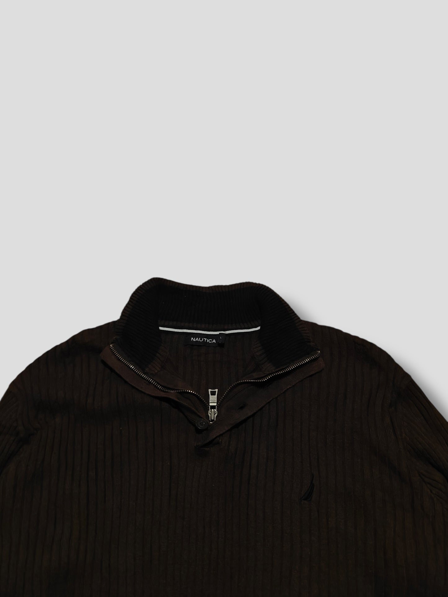 Nautica 1/4 Zipper Neule (M/L)