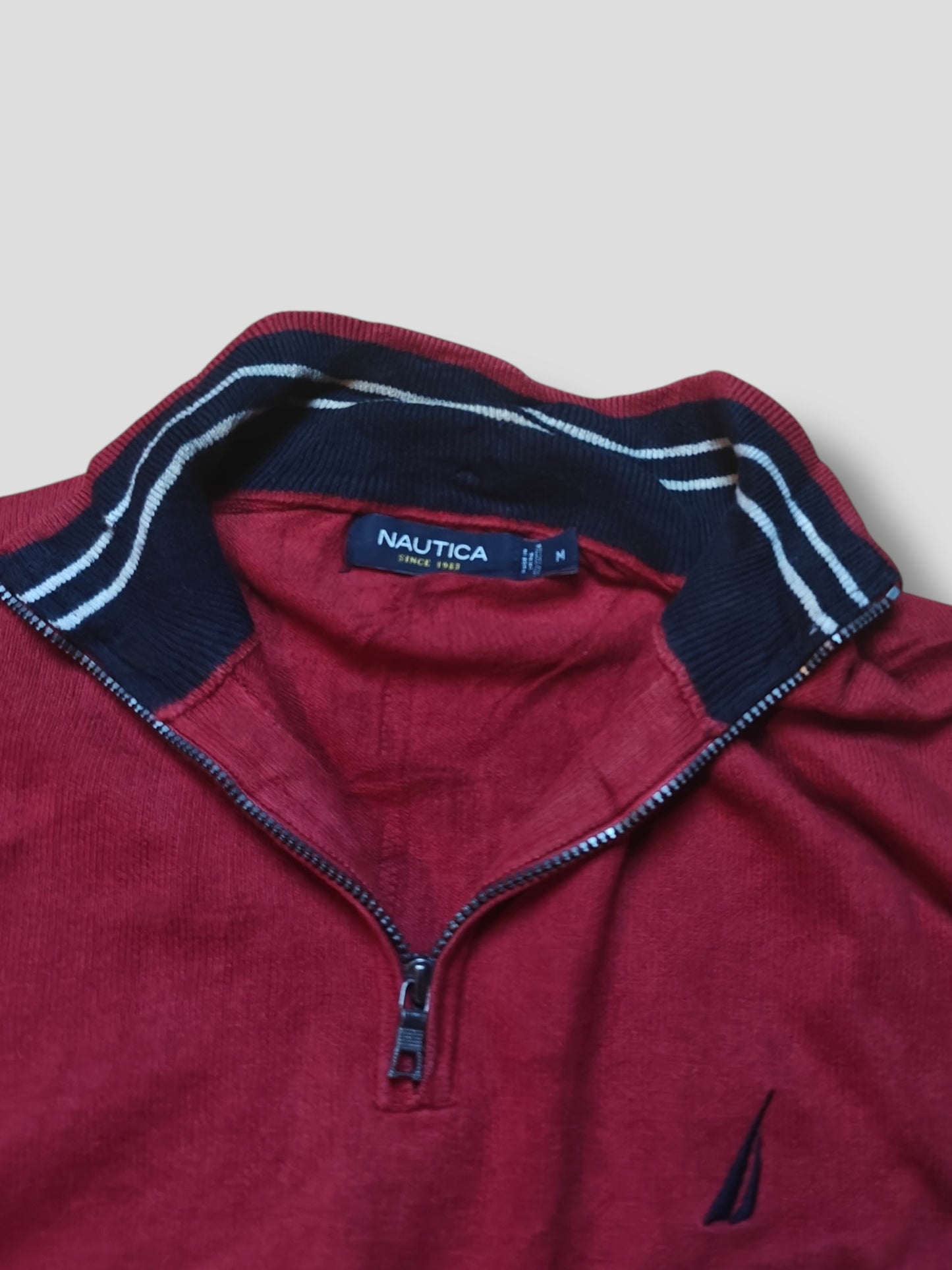 Nautica 1/4 Zipper Neule (S)