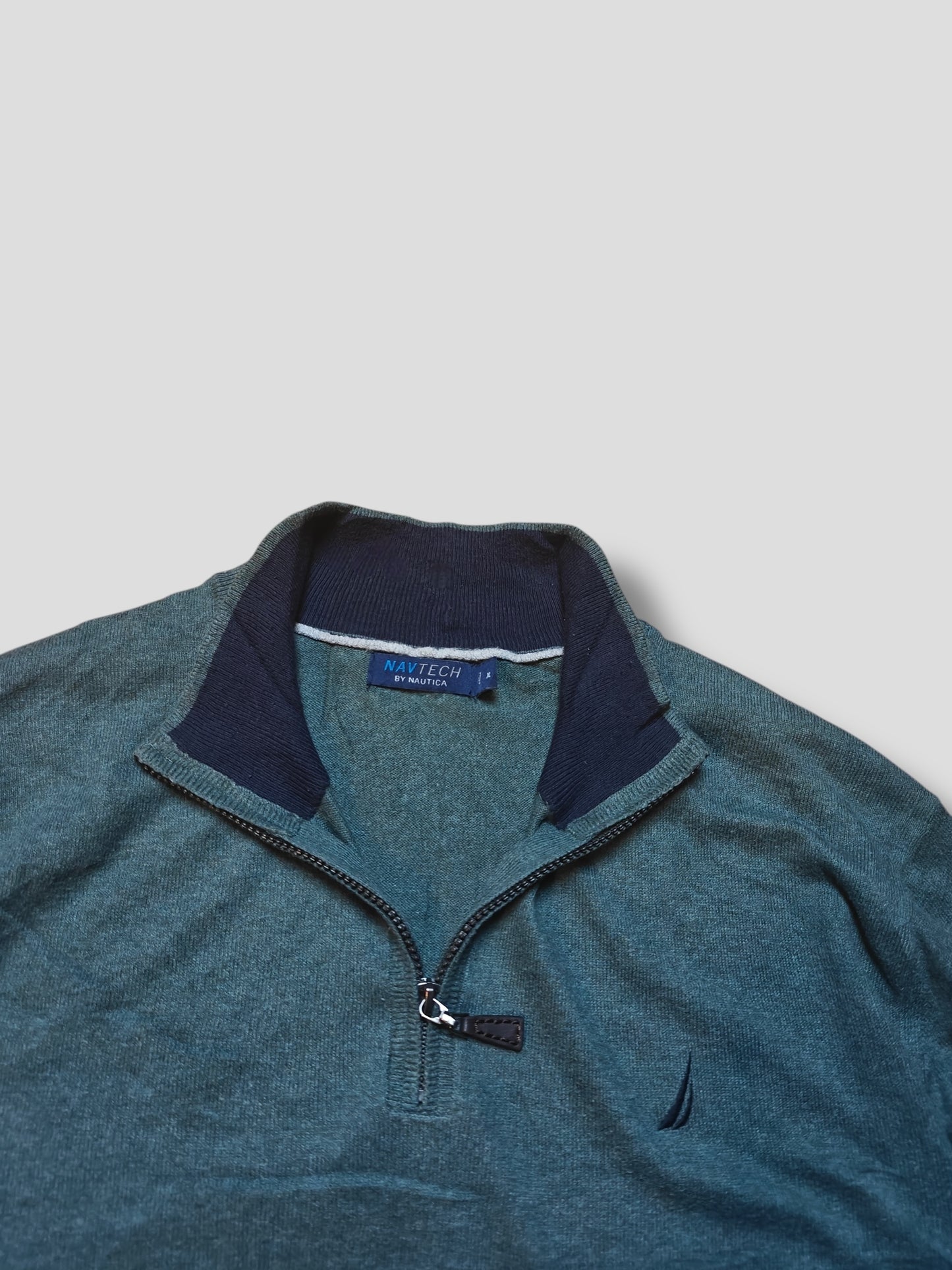 Nautica 1/4 Zipper Neule (L)