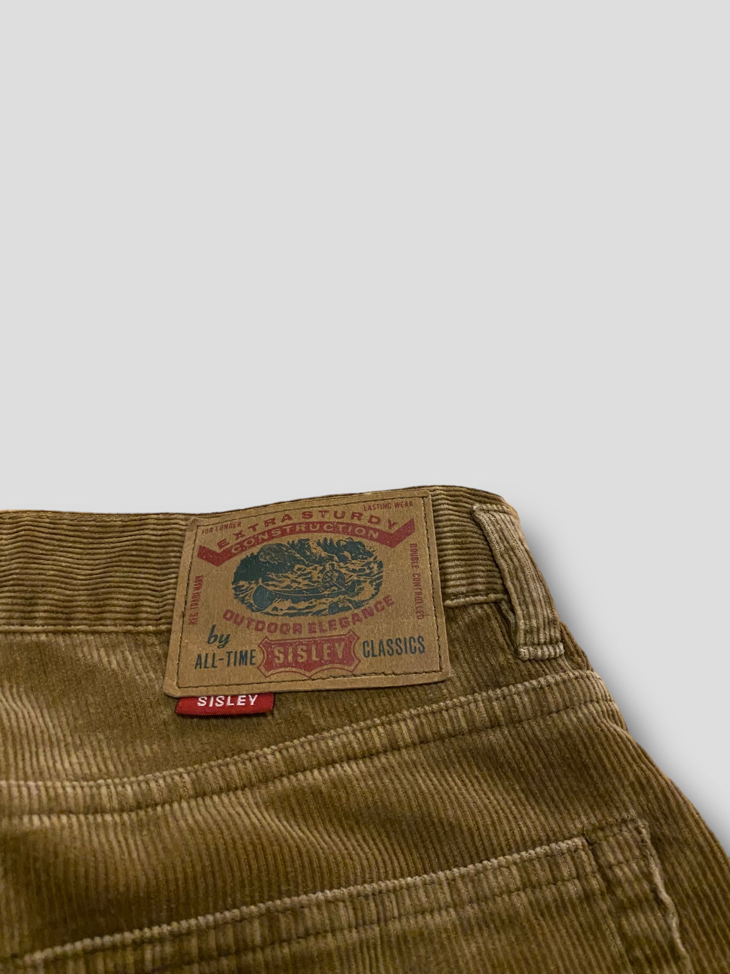 90-luvun Sisley Cord Pants (W28)