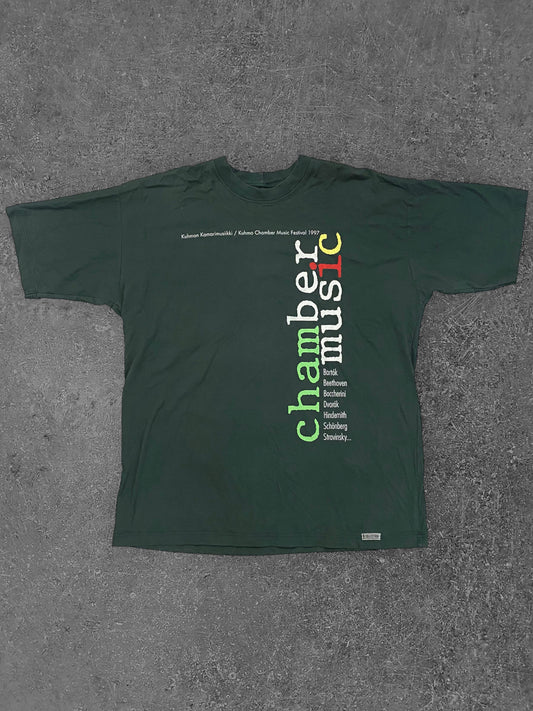 Vintage Kuhmon Kamarimusiikki 1997 T-Paita (L/XL)